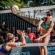 Carol Solberg em ação no Elite 16 de Ostrava seu 200º evento no Circuito Mundial