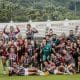 Jogadoras do Fluminense comemoram vitória no Brasileiro Sub-20 de futebol feminino