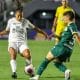 Dividida entre jogadoras de Palmeiras e Santos em clássico no Paulistão Feminino