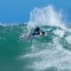 Tatiana Weston-Webb surfa no Surf Ranch em etapa da WSL