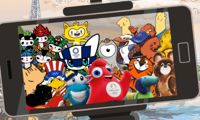 Dia Olímpico mascotes