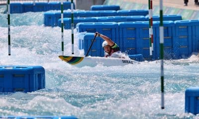 Ana Sátila disputa canoagem slalom nos jogos olímpicos de tóquio