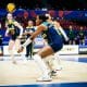 Ana Cristina recebe bola na Liga das Nações de vôlei feminino VNL Feminina