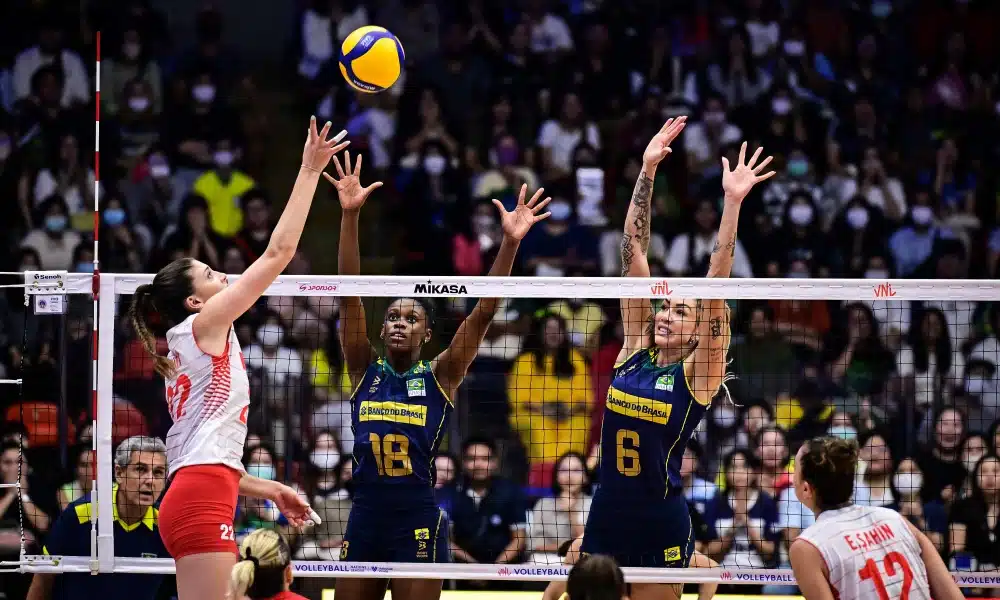 Brasil e Turquia pela Liga das Nações de Voleibol Feminino VNL
