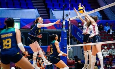 Partida entre Brasil e Croácia, válida pela Liga das Nações de vôlei feminino (Divulgação/Volleyball World)