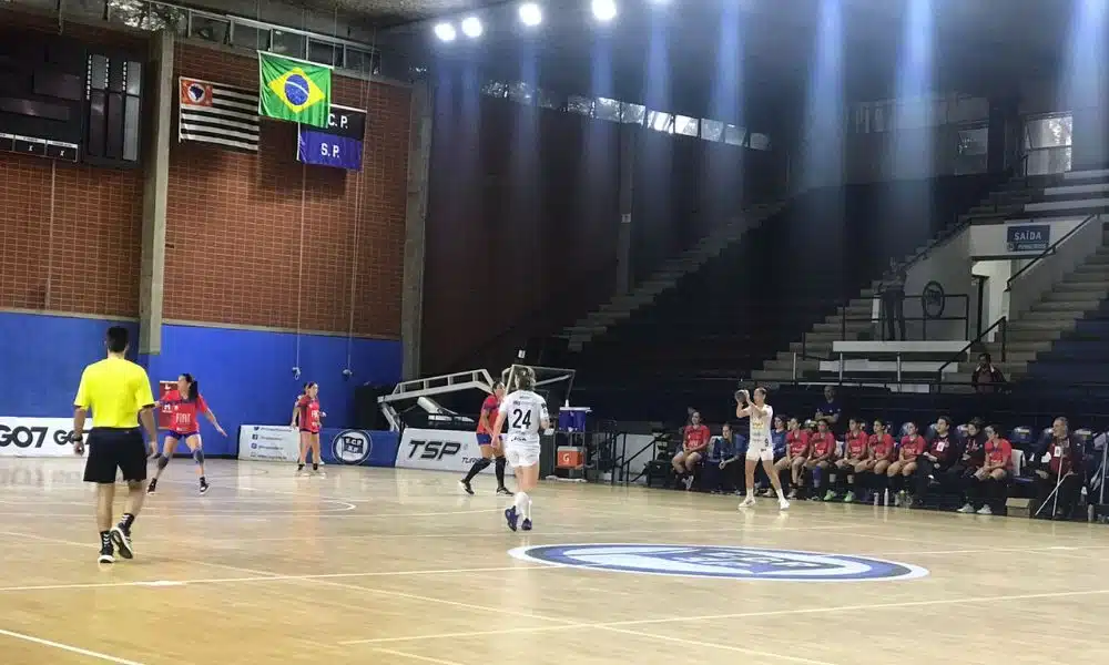 Início do Sul-Centro Americano Feminino de handebol (Felipe Abreu)