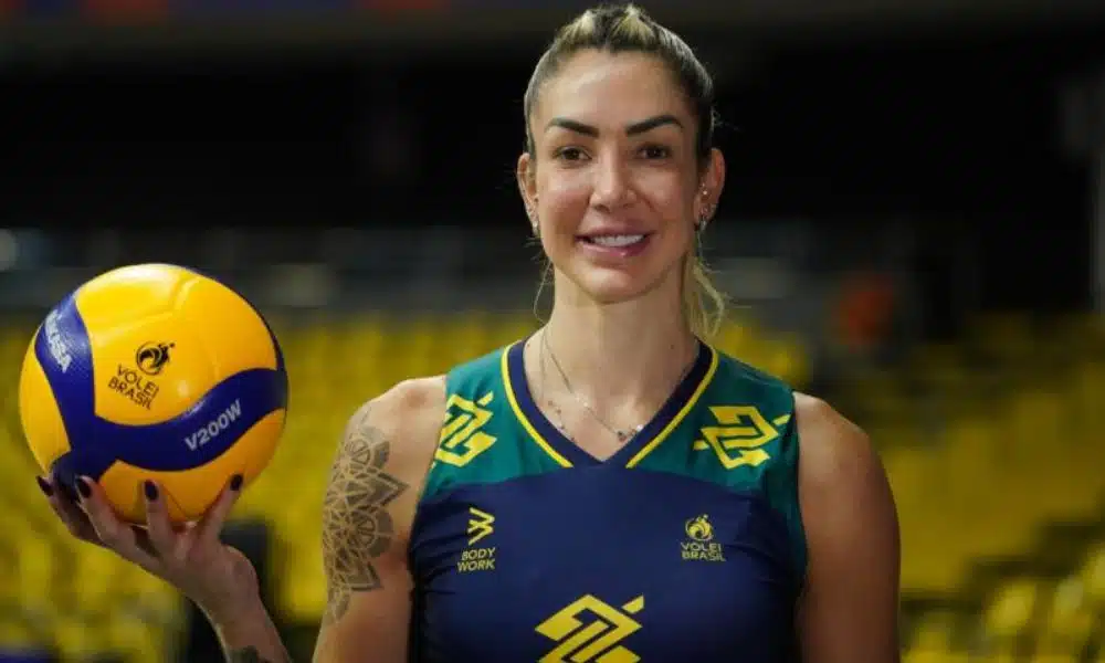Thaisa tem história vitoriosa na seleção (Mauricio Val/FVImagem/CBV)