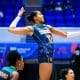 Jovem Ana Cristina em ação na Liga das Nações (Divulgação/Volleyball World)