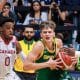 Amistoso entre Brasil e Canadá pela preparação para o Mundial Sub-19 de basquete (Divulgação/CBB)