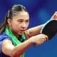 Giulia Takahashi foi reserva da equipe verde-amarela que disputou os Jogos de Tóquio 2020 (Foto: WTT)