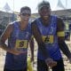 Na imagem, Evandro e Arthur Lanci comemoram a vitória.