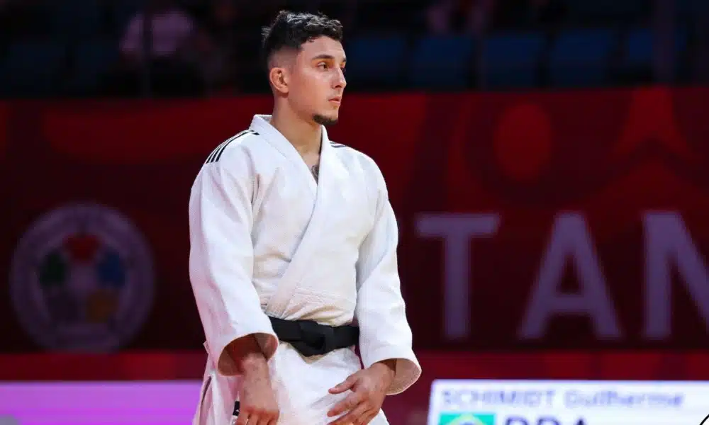 Guilherme Schimidt no Grand Slam de Judô em Astana
