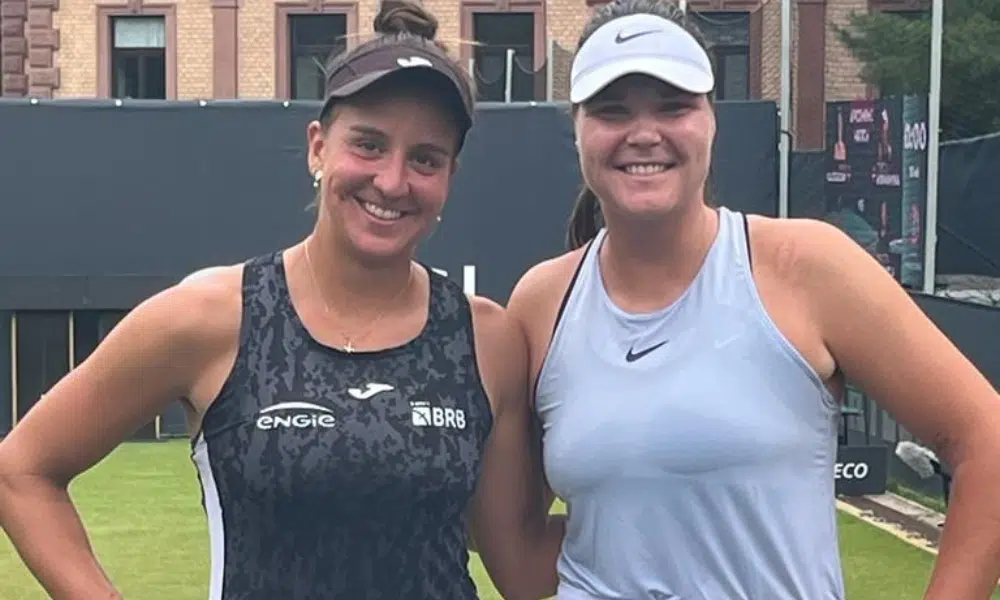 Ingrid Martins e Lidziya Marozava na final do WTA 250 de Homburg
