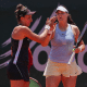 Ingrid Martins e Lidziya Marozava em ação no WTA 250 de Birmingham