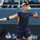 Matheus Pucinelli em ação no Challenger de Prostejov