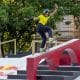 Rayssa Leal compete no Pro Tour de Roma de skate street