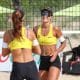 Talita e Thamela comemoram ponto no Challenge de Jurmala 2023