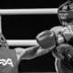 Atleta do Brasil golpeia adversária em luta dos Jogos Olímpicos de Tóquio CBBoxe, COI e IBA