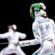 Nathalie Moellhausen compete no Pan-Americano de esgrima
