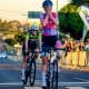 Ana Vitória Magalhães, a Tota, durante Giro d'Italia