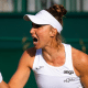 Bia Haddad vibra com vitória sobre Putintseva na estreia de Wimbledon