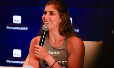 Bia Haddad Maia em entrevista em SP (Danielle SampauloItaú Personnalite)