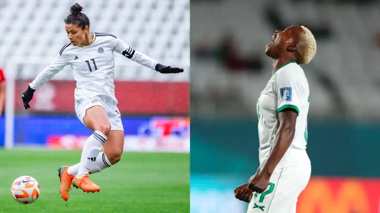 Costa Rica e Zâmbia se enfrentam pela terceira rodada do grupo C na Copa do Mundo feminina de futebol (Foto: Getty Images)