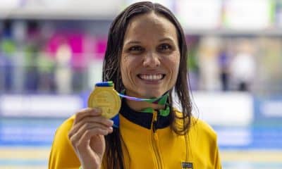 Carol Santiago na World Series de natação paralímpica