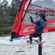 A brasileira Sofia Rocha, representante do Brasil no Europeu Júnior e Juvenil de IQFoil (Caio Souza/On Board Sports)