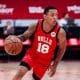 Armador brasileiro Yago Mateus em ação na NBA Summer League pelo Chicago Bulls (Reprodução/Instagram/@yagomateus02)