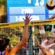 Atleta Duda Lisboa em ação na etapa de Brasília do Circuito Brasileiro de vôlei de praia (Foto: Mauricio Val/FVImagem/CBV)