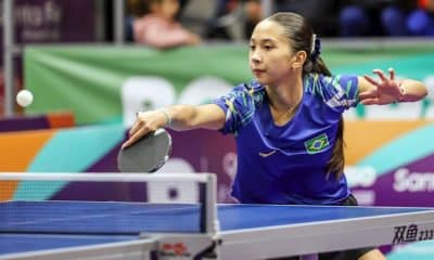 Giulia Takahashi jogará o WTT Contender do Rio de duplas ao lado da irmã, Bruna (Foto de Arquivo: Beto Noval/COB)