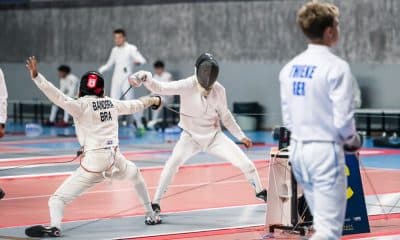 Brasileiros fazem bom começo na esgrima do pentatlo moderno masculino dos Jogos-Pan Americanos de Santiago (Foto: UIPM/Pentatlo Moderno Turquia)