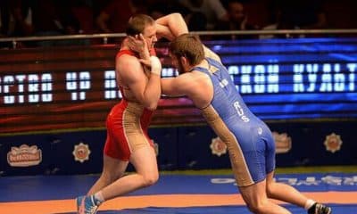 Sosruko Kodzokov parou nas oitavas de final do World Series da Hungria de Wrestling (Divulgação)