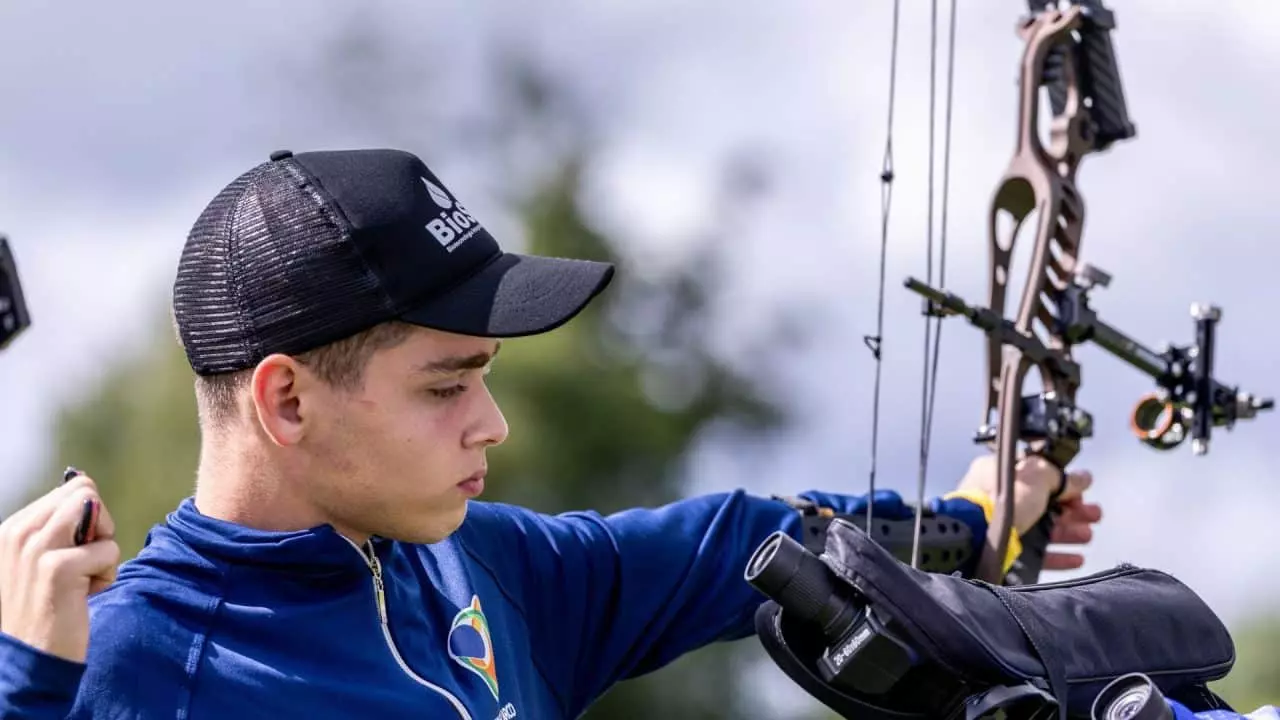Rafael Magalhães encerra participação no Campeonato Mundial Júnior de Limerick (Foto: World Archery)