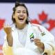Alexia Castilhos medalhou para o Brasil no Aberto de judô em Lima (Foto: Divulgação/Di Feliciantonio Emanuele)