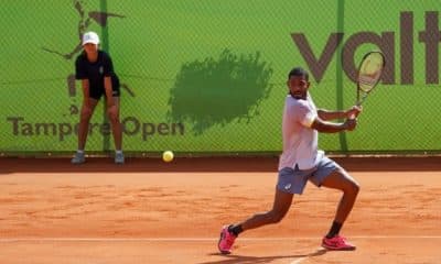 João Lucas Reis em ação no Challenger de Tampere