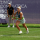 Laura Pigossi em ação no WTA 125 de Iasi
