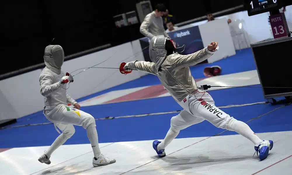 Na imagem, Bruno Pekelman contra Kento Yoshida na pule.
