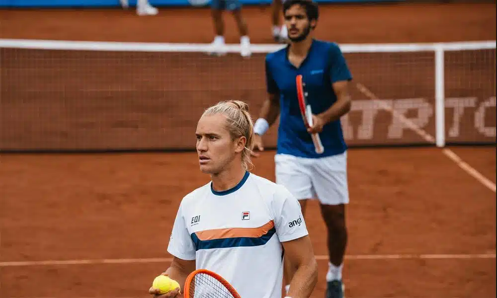 Rafael Matos e seu parceiro, Francisco Cabral vao as semis no ATP 250 de Chengdu Foto: Instagram/ @rafaelfmatos