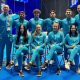 Equipe de saltos ornamentais do Brasil no Mundial de Fukuoka