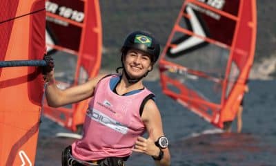 Sofia Rocha de Faria no Europeu de IQFoil de vela