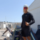 Bruno Lobo no evento teste da vela de Paris-2024