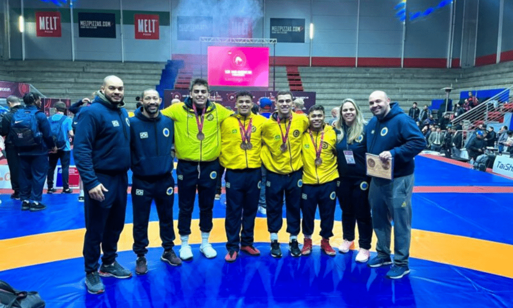 Atletas do Brasil no Pan-Americano Sub-20 de wrestling