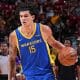 Gui Santos em ação na NBA Summer League pelo Golden State Warriors