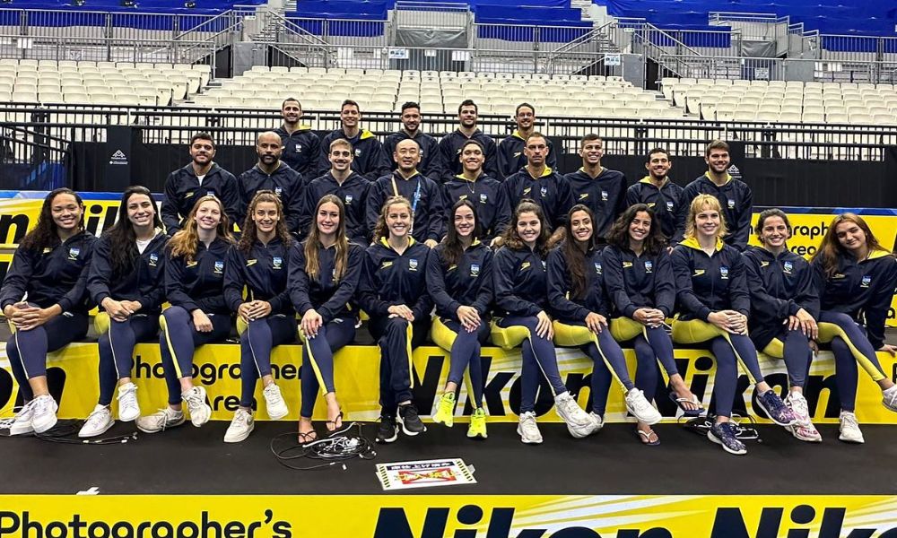 Delegação do Brasil na natação para o Mundial de Fukuoka