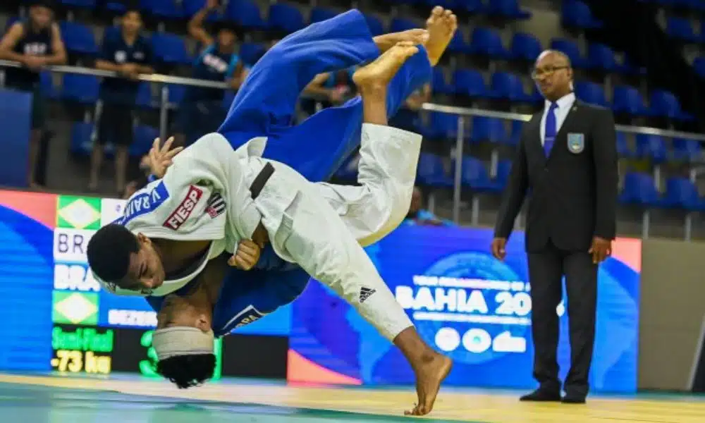 Atletas do Brasil no Open Pan-americano sub-18 de judô