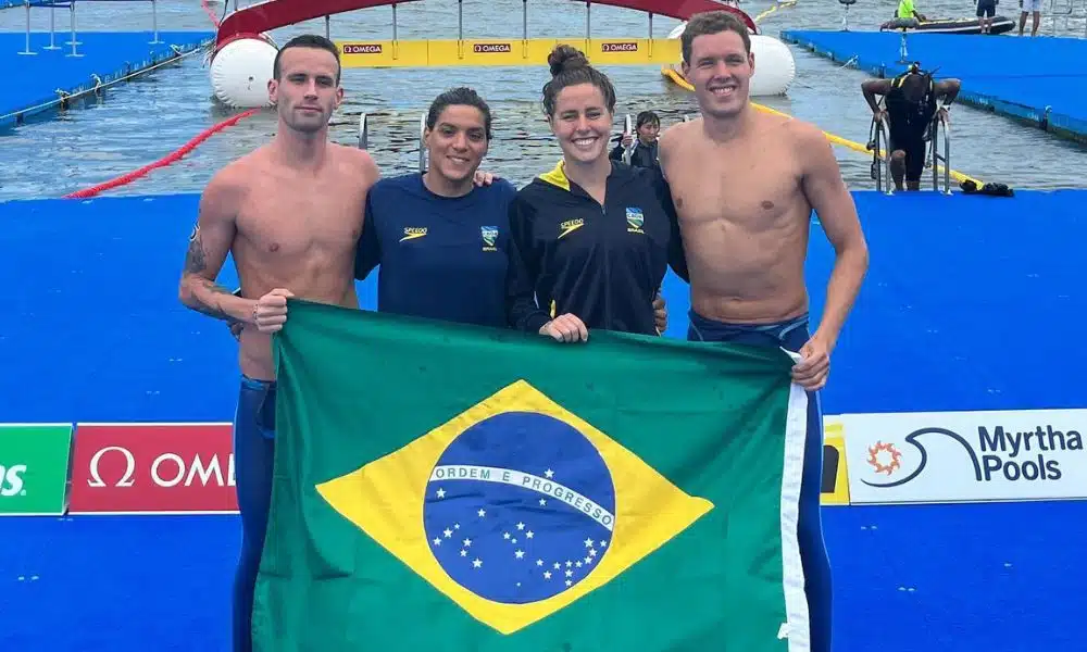 Alexandre Finco, Ana Marcela Cunha, Viviane Jungblut, e Diogo Villarinho representaram o Brasil no Mundial de Fukuoka