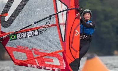 Sofia Rocha vela IQFoil europeu