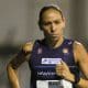Tatiane Raquel da Silva na final dos 3000m com obstáculos do Troféu Brasil de atletismo